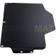 Защита КПП Автоброня для 3,0D и 4,8 сталь 2 мм для Nissan Patrol 2005-2009