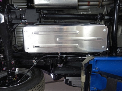 Защита бака ТСС алюминий 4 мм для Mitsubishi L200/Fiat Fullback 2015-2019